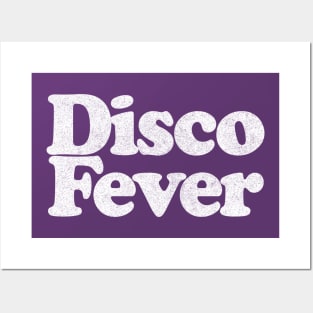 Disco Fever ///// Retro Typography Design Posters and Art